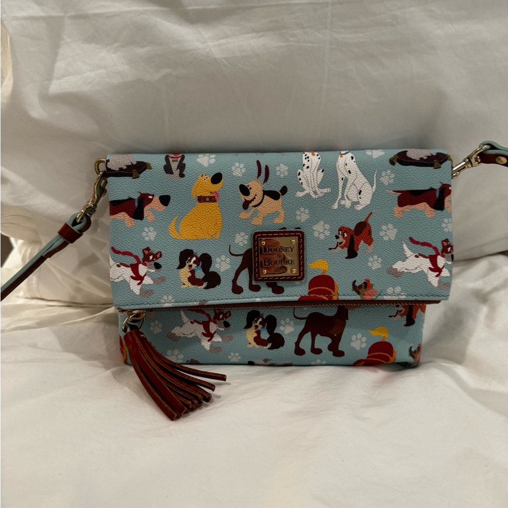 FLASH SALE - Perfect Condition Dooney & Burke Disney Dog Crossbody Bag